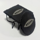 Bordbrikker av skifer med fotball logo thumbnail