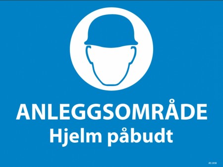 AS 2058 - Hjelm påbudt