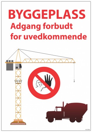 AS 2034 - Adgang forbudt